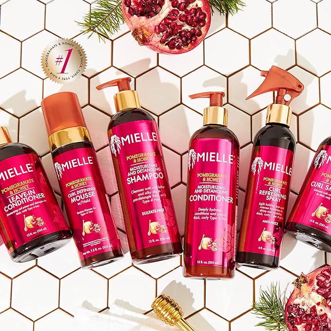 Mielle Hair Oil for Scalp and Hair Strengthening with Pomegranate and Honey extract