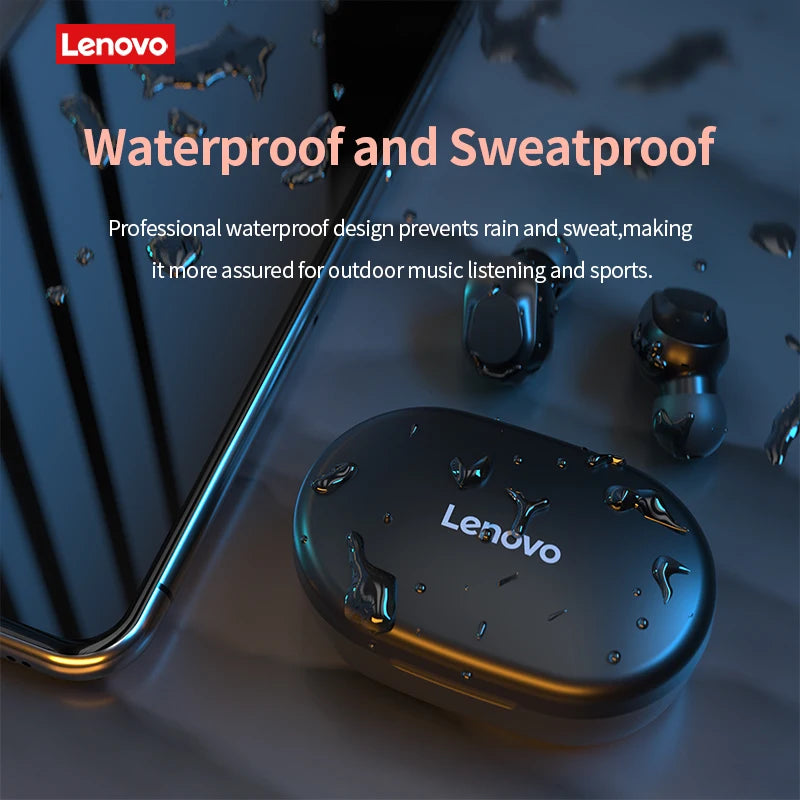 Original Lenovo XT91 TWS Earbuds stereo Touch Control Headset in-ear Sport Waterproof airbuds best Wireless bluetooth earphone - www.kubikstore.com