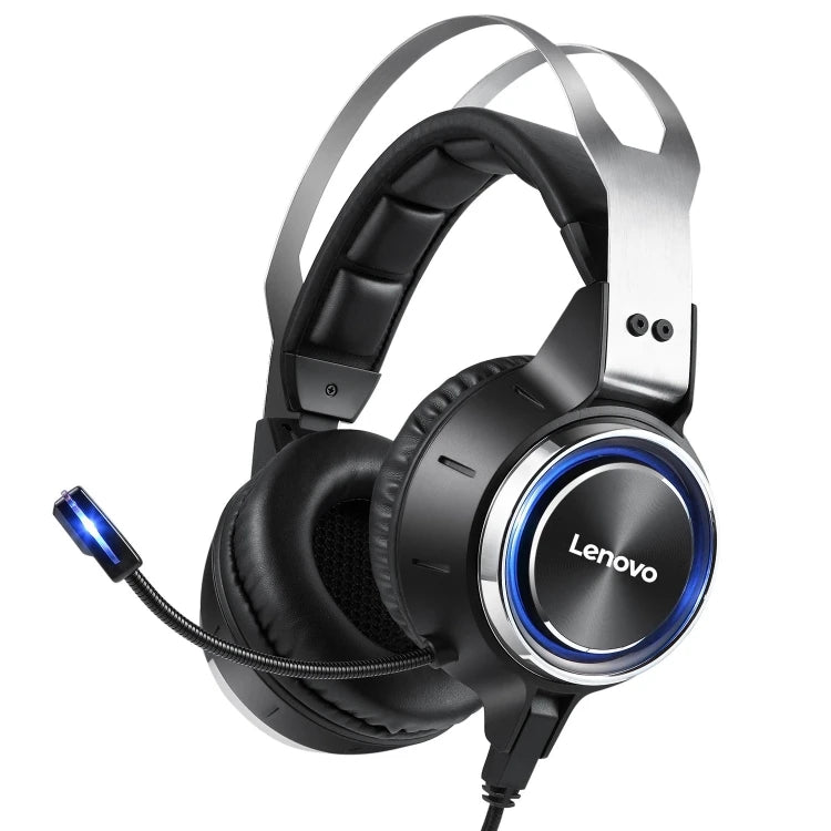 Original Lenovo HS25 Noise Cancelling Wired Computer Headphone Gaming Headset - www.kubikstore.com