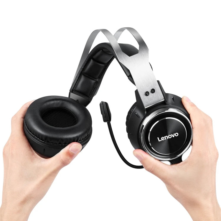 Original Lenovo HS25 Noise Cancelling Wired Computer Headphone Gaming Headset - www.kubikstore.com