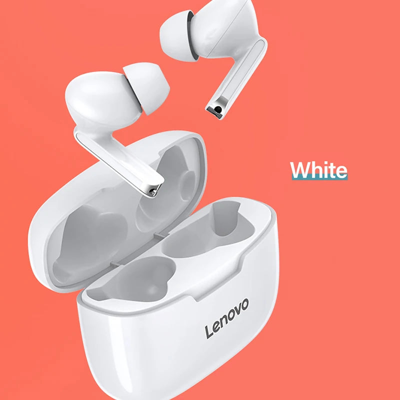 Original Lenovo XT90 Wireless Earphone: BT 5.0 Earbud Headphone, Handsfree, IPX5 Waterproof, Wireless Earphone with Type-C Charger - www.kubikstore.com