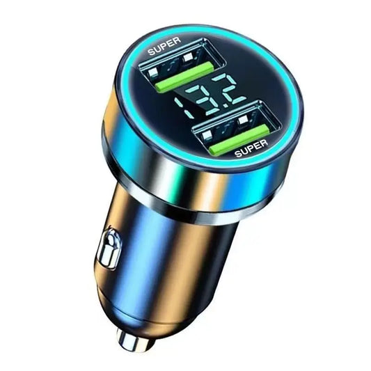 Top Selling Products 2023: Car Charger with Fast Charging, 2 Port USB Travel Adapter, Quick Charge for Samsung, iPhone, OnePlus, Huawei - www.kubikstore.com