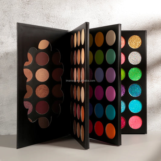 Palette Perfection: 72-Color Three-Layer Book Style Cosmetics Makeup Eye Shadow Palette - www.kubikstore.com