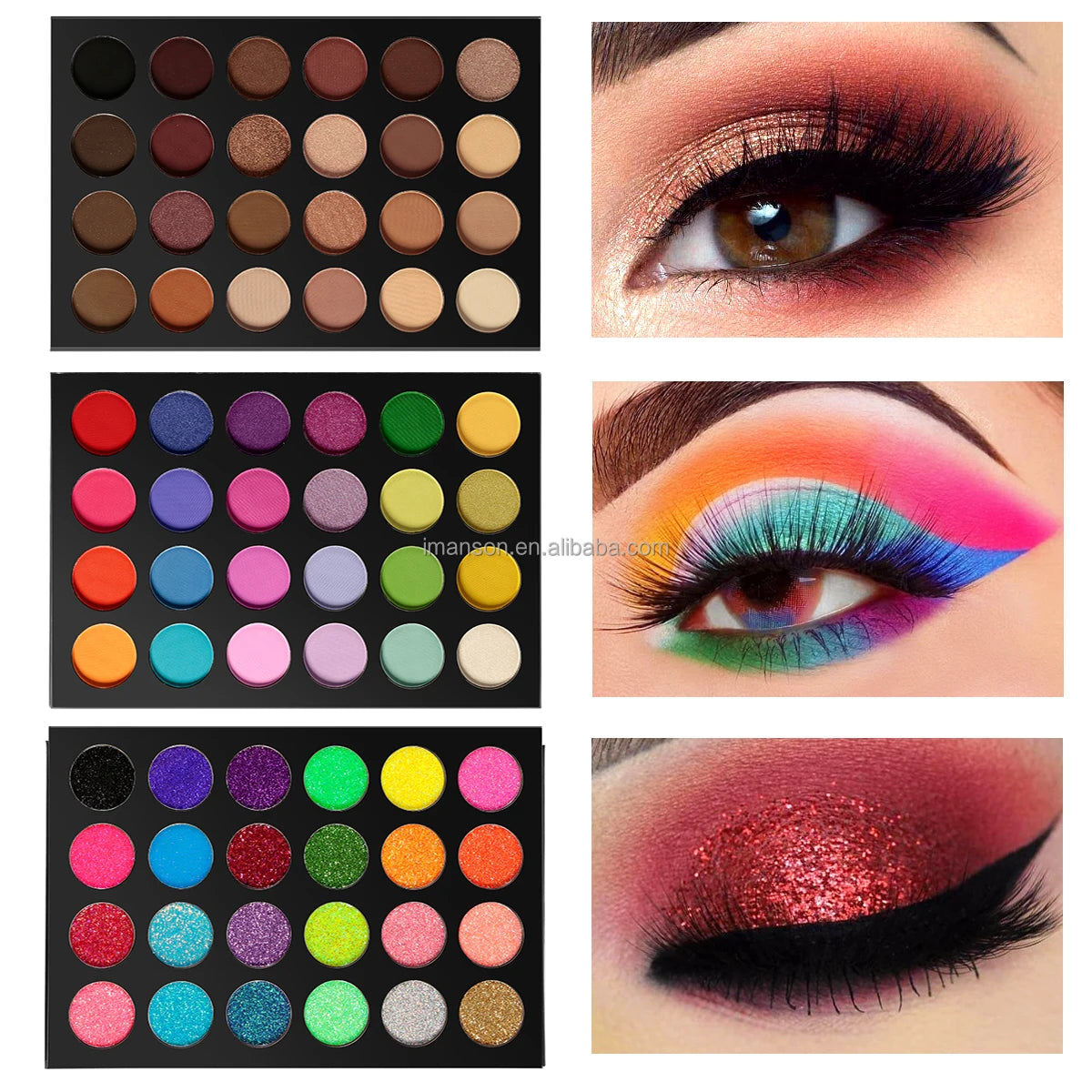 Palette Perfection: 72-Color Three-Layer Book Style Cosmetics Makeup Eye Shadow Palette - www.kubikstore.com