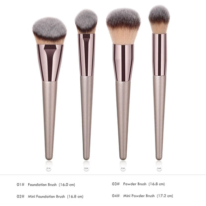 Wholesale eye shadow face makeup brushes set private label black high quality vegan makeup brush set - www.kubikstore.com