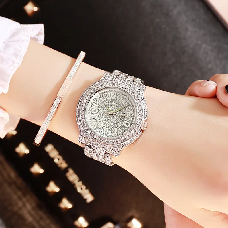 Luxury Diamond Iced Out Quartz Watches: For Men and Women - www.kubikstore.com