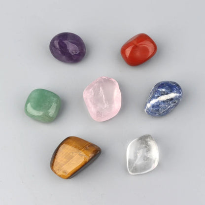 Natural Crystal Chakra Gift Box: Sage Crystal Chakra Sets for Home Decoration - www.kubikstore.com