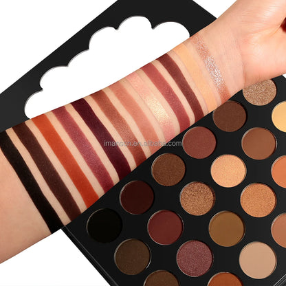 Palette Perfection: 72-Color Three-Layer Book Style Cosmetics Makeup Eye Shadow Palette - www.kubikstore.com