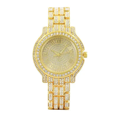 Luxury Diamond Iced Out Quartz Watches: For Men and Women - www.kubikstore.com