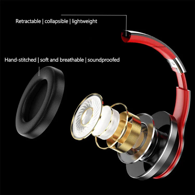 Lenovo HD200 Game speakerphones ear buds wireless gaming headset over-ear bluetooth headphones for mobile earphone with speaker - www.kubikstore.com